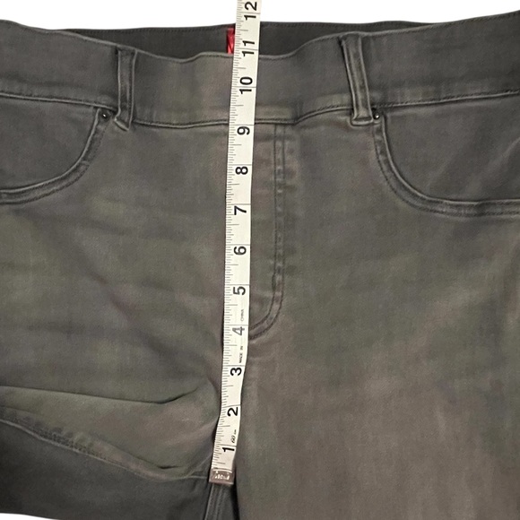 SPANX Women’s Distressed Gray Skinny Pants Jeans - Picture 10 of 13